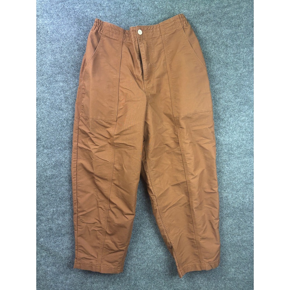 REI Co-op Trailsmith Pants Womens Large Brown Elastic Waist Ripstop Outdoor